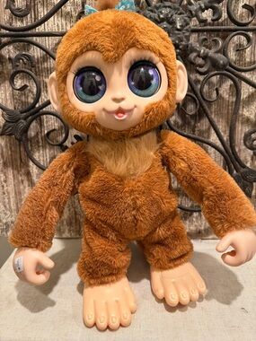 furReal Peanut the Playful Monkey interactive plush toy